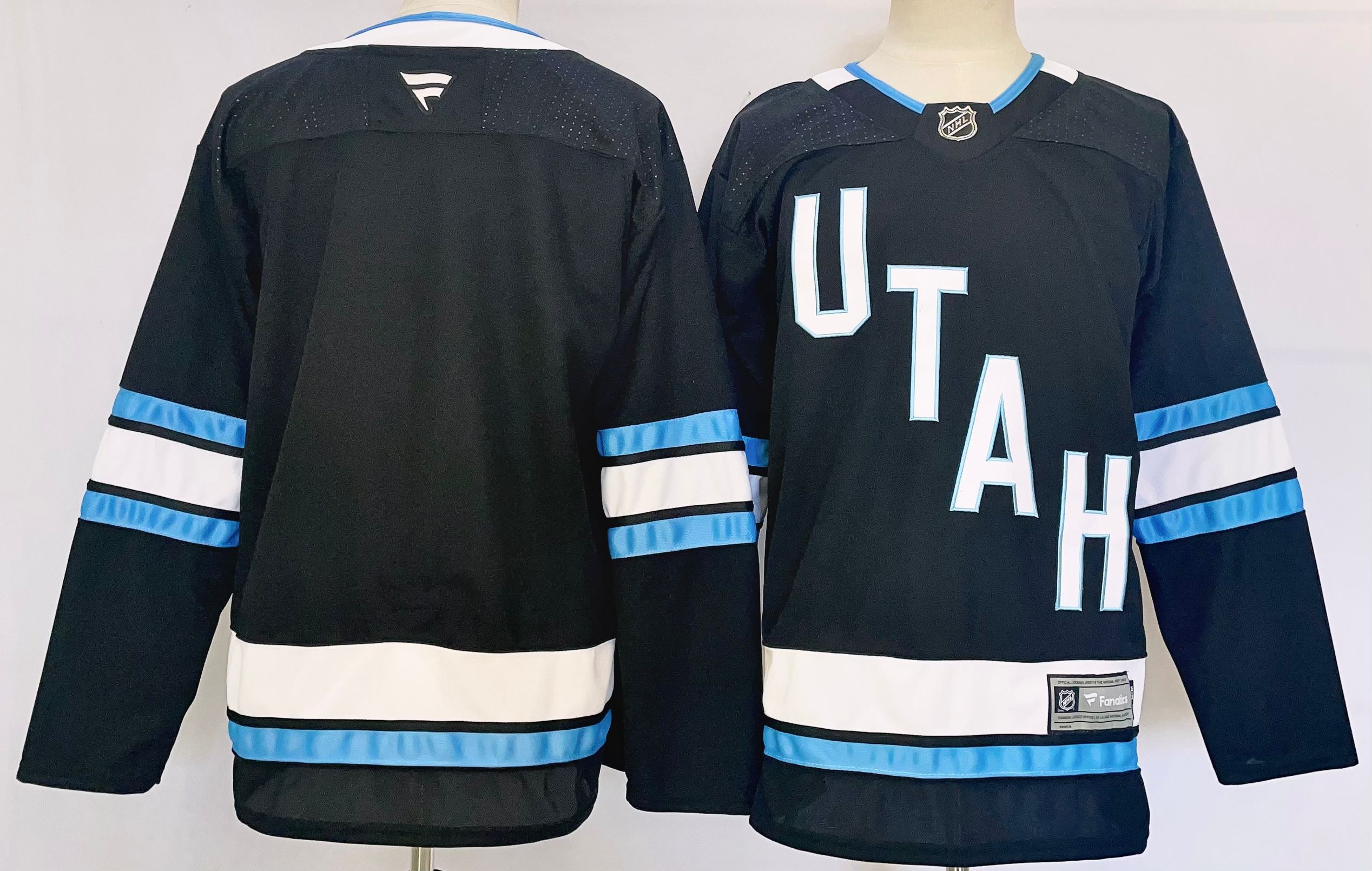 Men Utah Hockey Club Blank Black 2025 Home Premier Player NHL Jersey->more nhl jerseys->NHL Jersey
